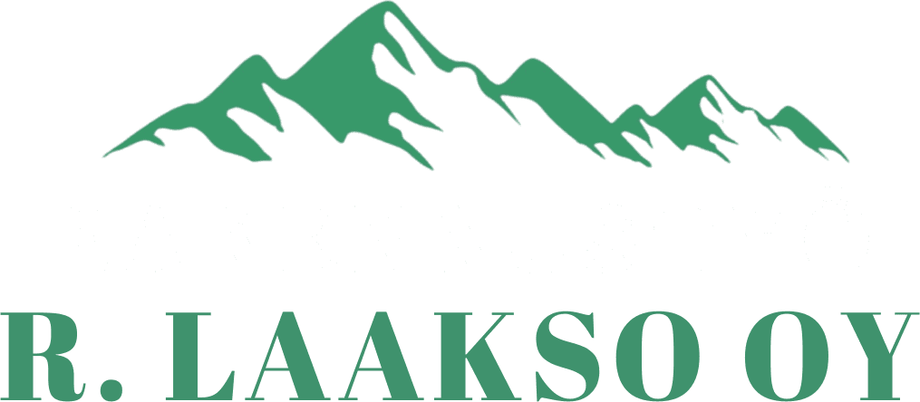 Rakennustyö R. Laakso Oy logo